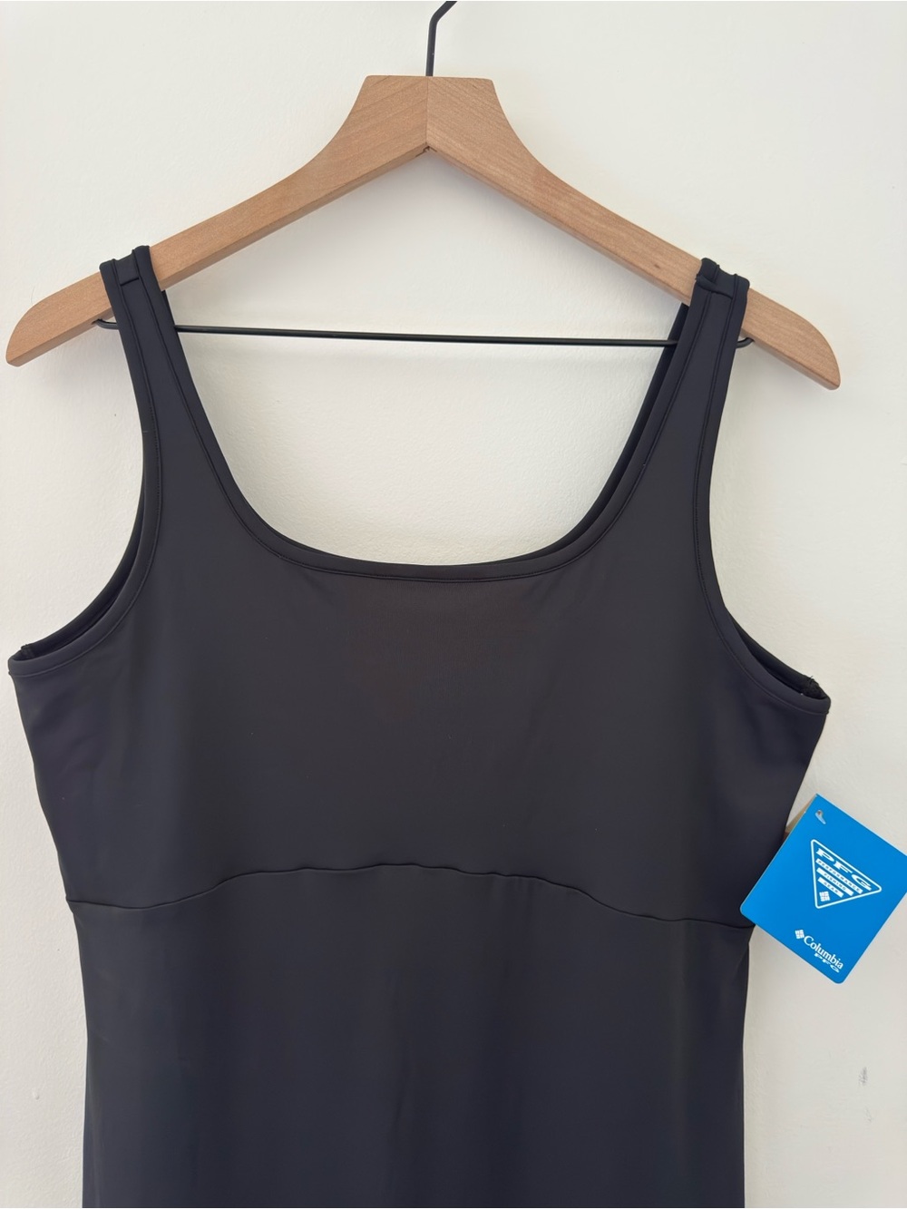 Black Tank Maxi Dress NWT Columbia PFG Freezer Size Large - Picture 8 of 16